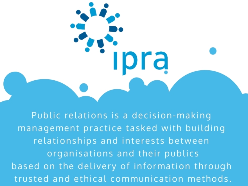 IPRA The International Public Relations Association Wraps Its Values 